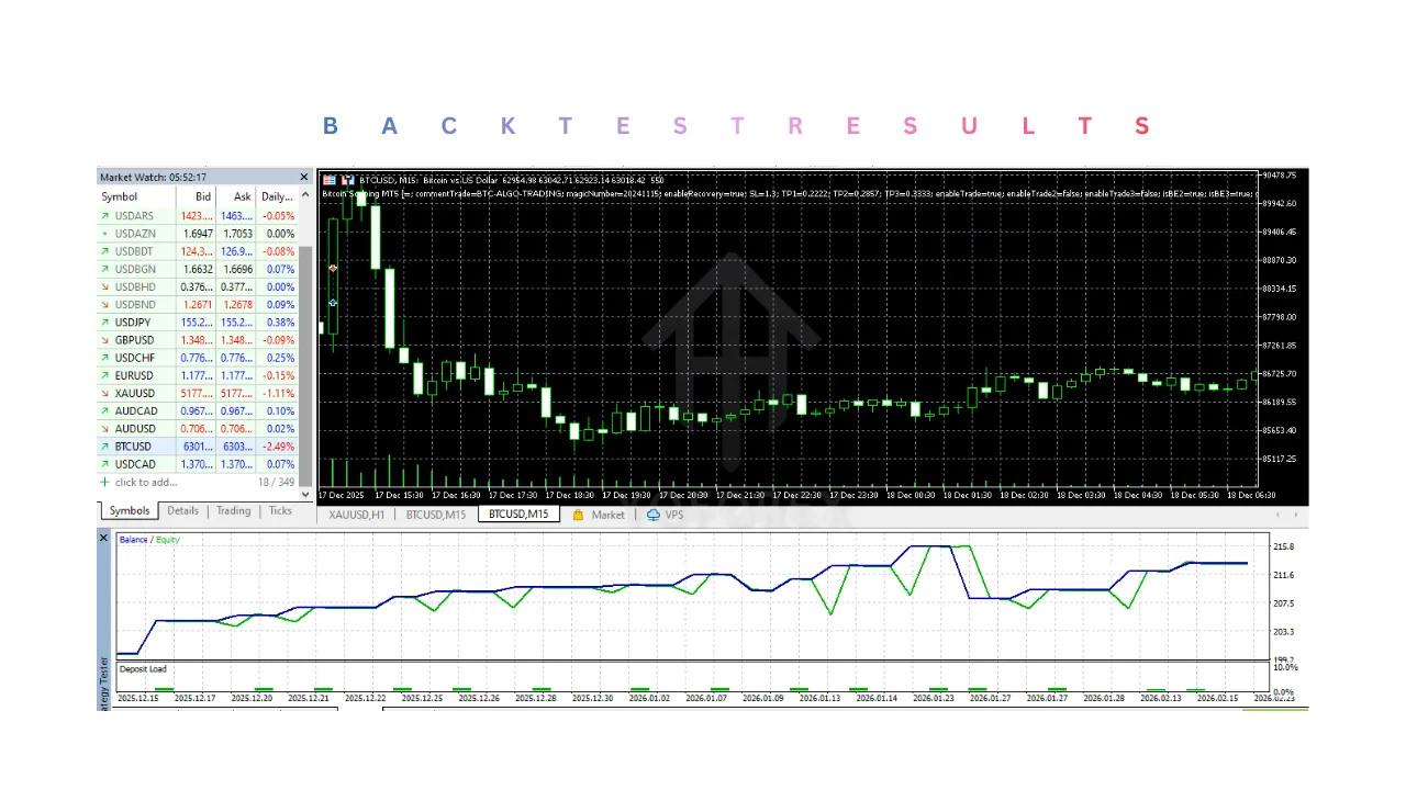 Bitcoin Scalping EA V2.1 MT5 2 Bitcoin Scalping EA V2.1 MT5
