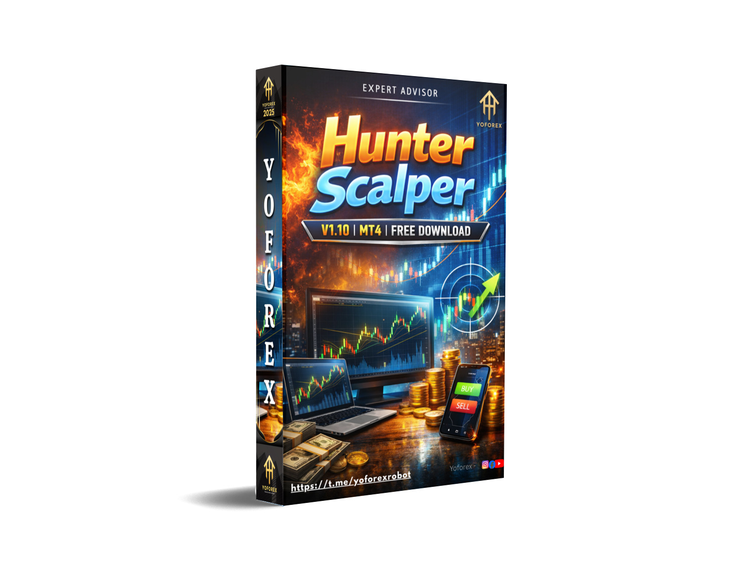 Hunter Scalper EA V1.10 MT4 104 Hunter Scalper EA V1.10 MT4