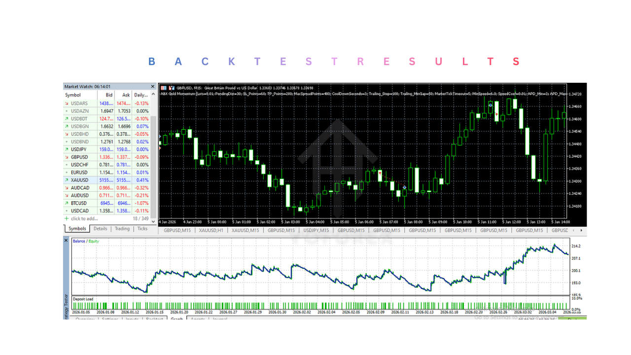 ABX Gold Momentum EA V1.1 MT5