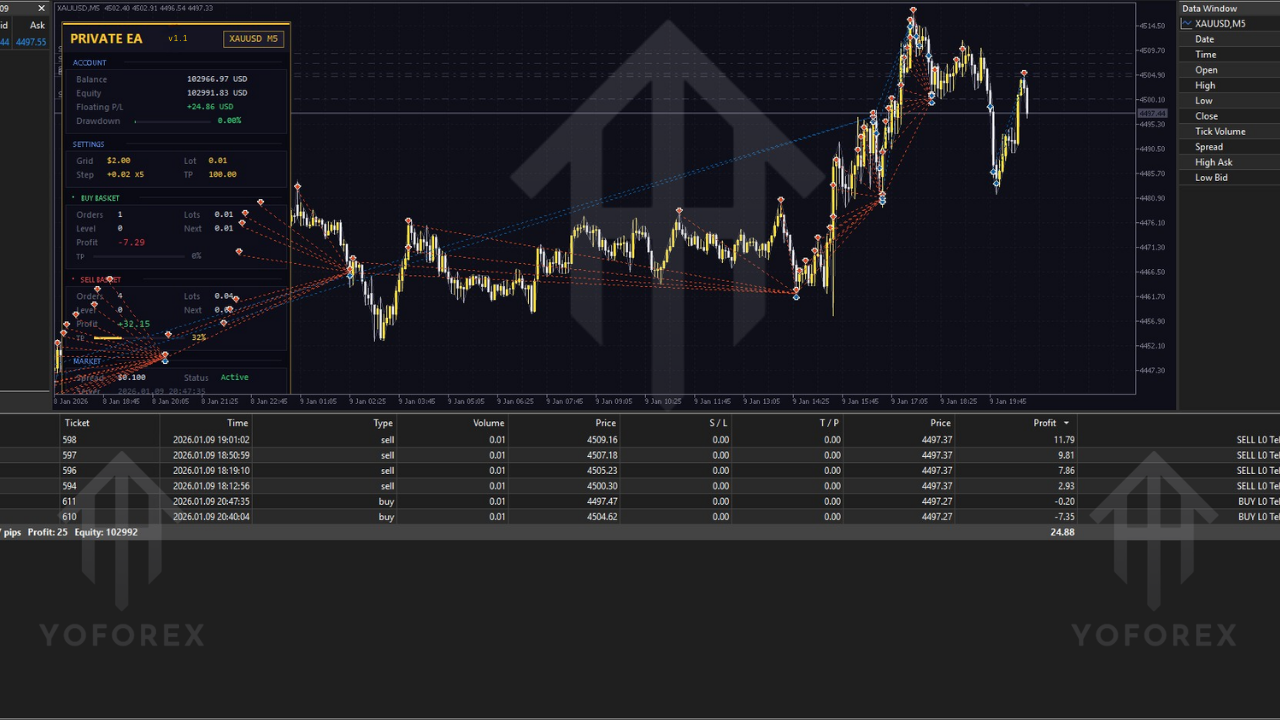 Private EA V1.1 MT5 3 Private EA V1.1