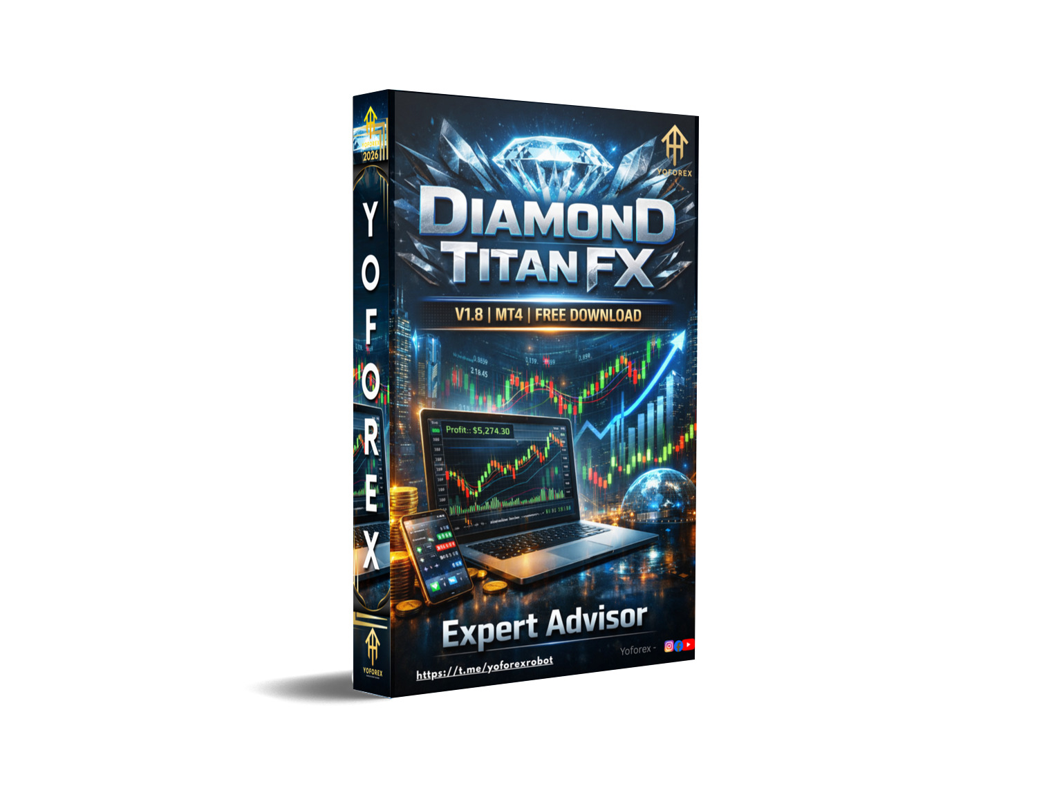 Diamond Titan FX EA V1.8 for MT4