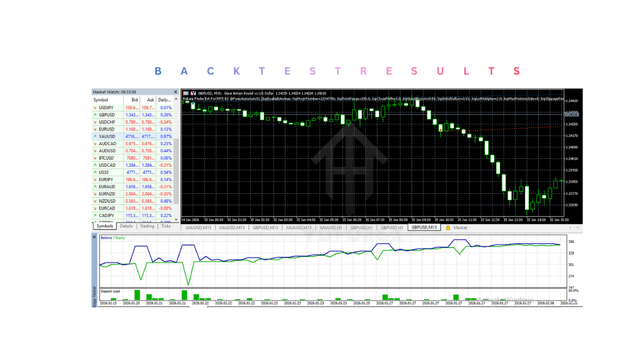 Rebate Finder EA V1.0 MT5