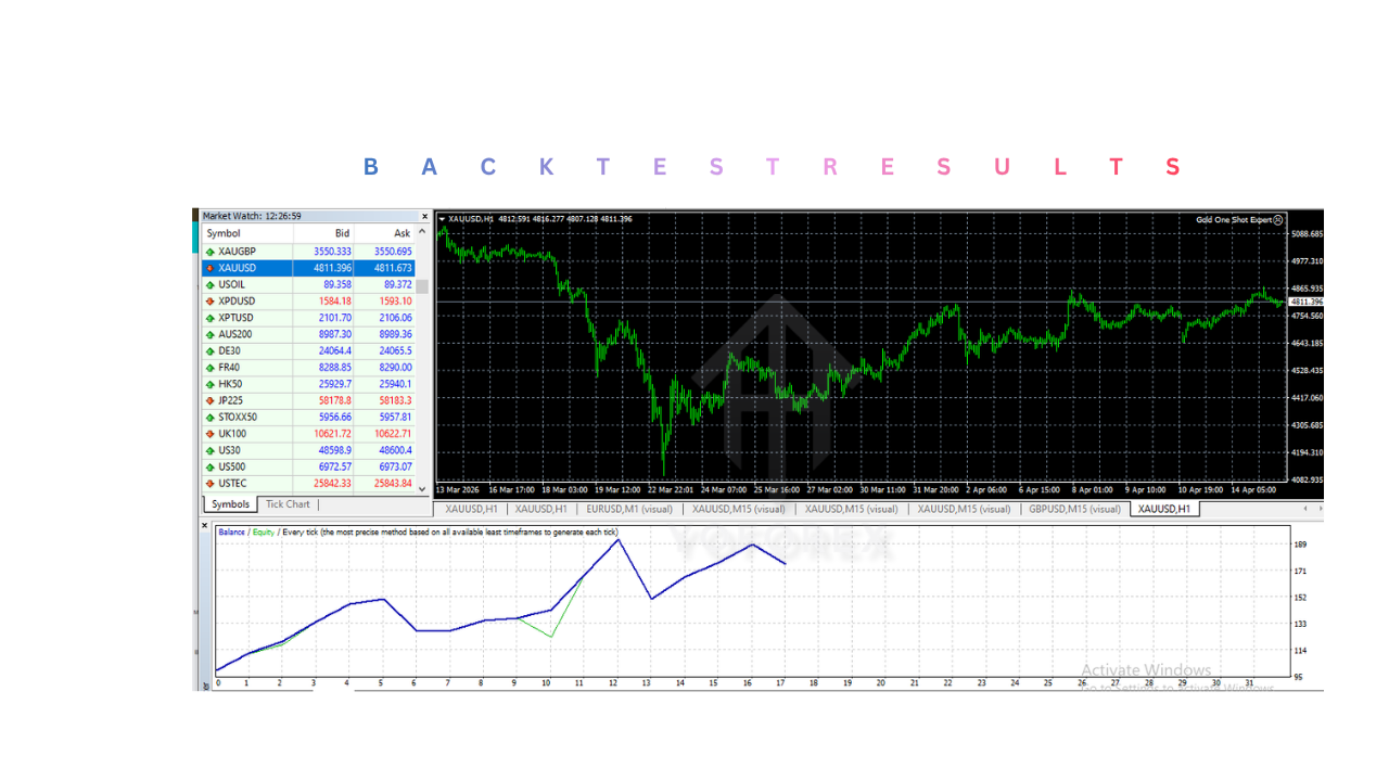 Gold One Shot Expert EA V1.0 MT4
