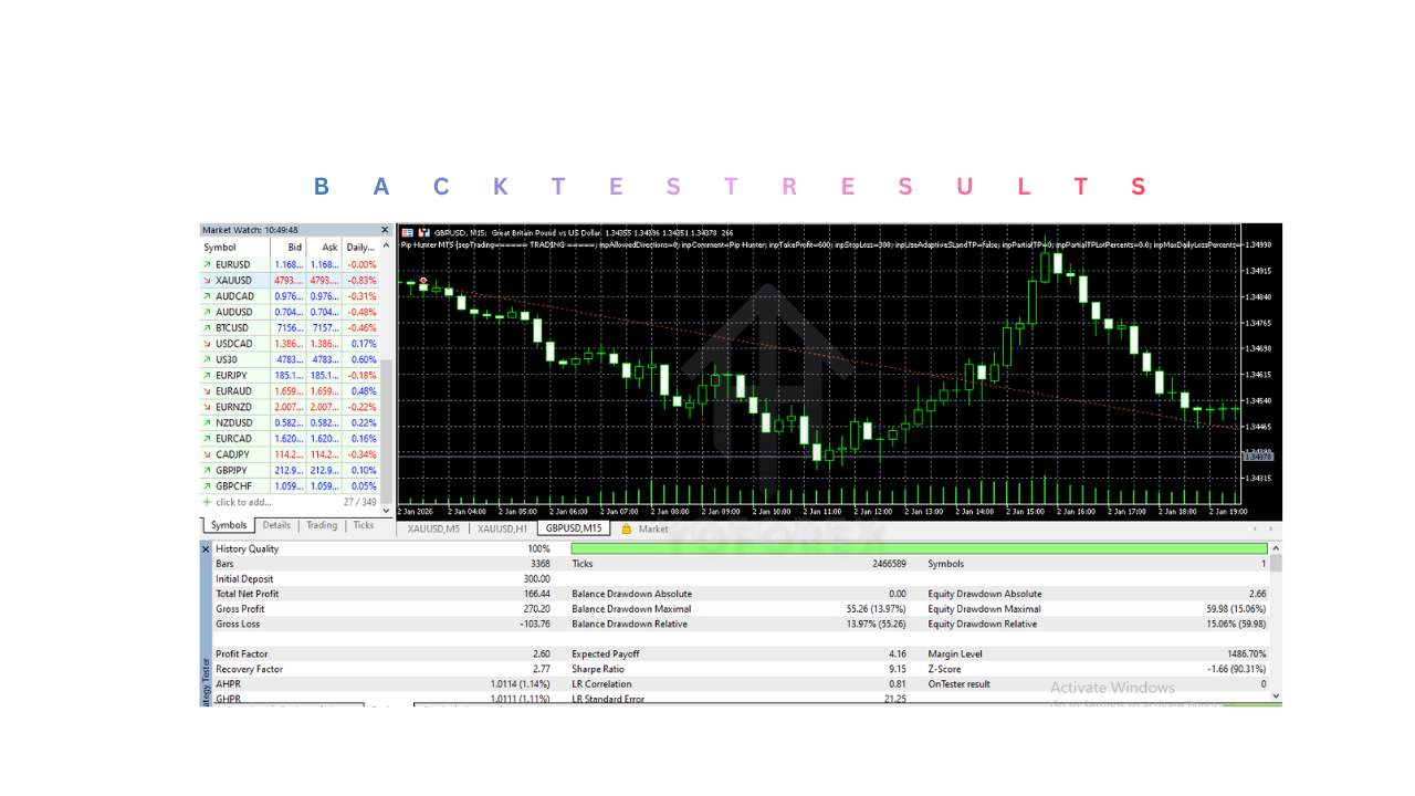 Pip Hunter EA V1.1 MT5 3 Pip Hunter EA V1.1 MT5