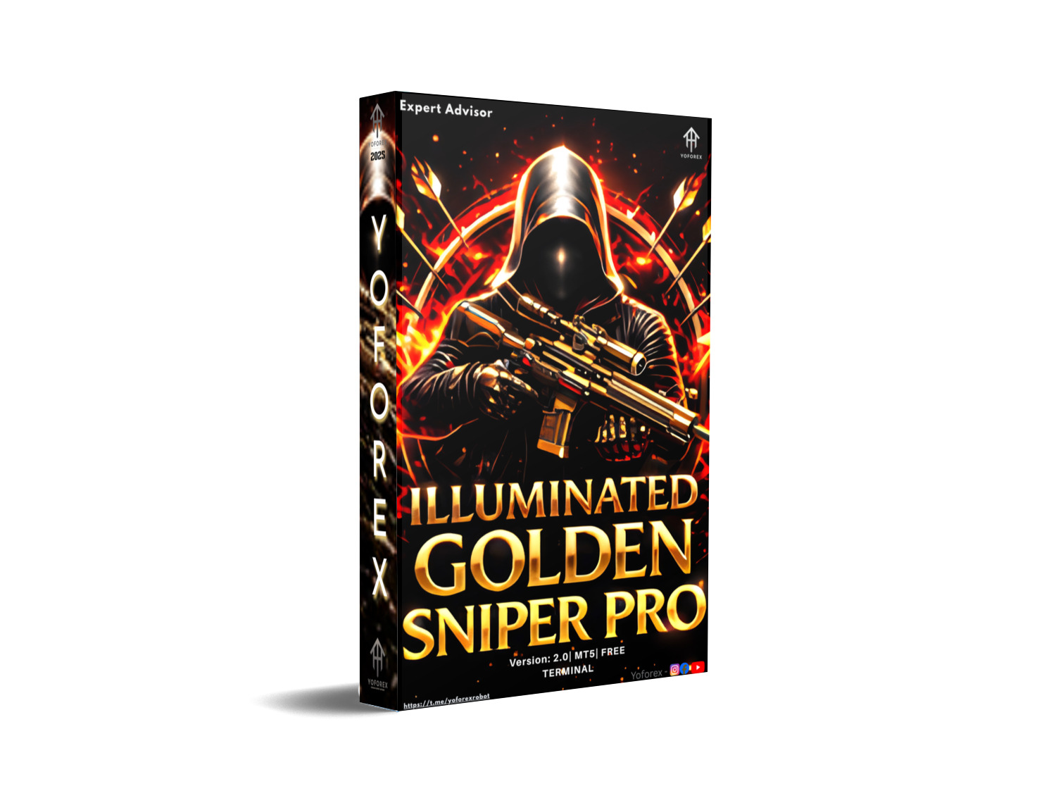 Illuminated Golden Sniper Pro EA V2.0 MT5