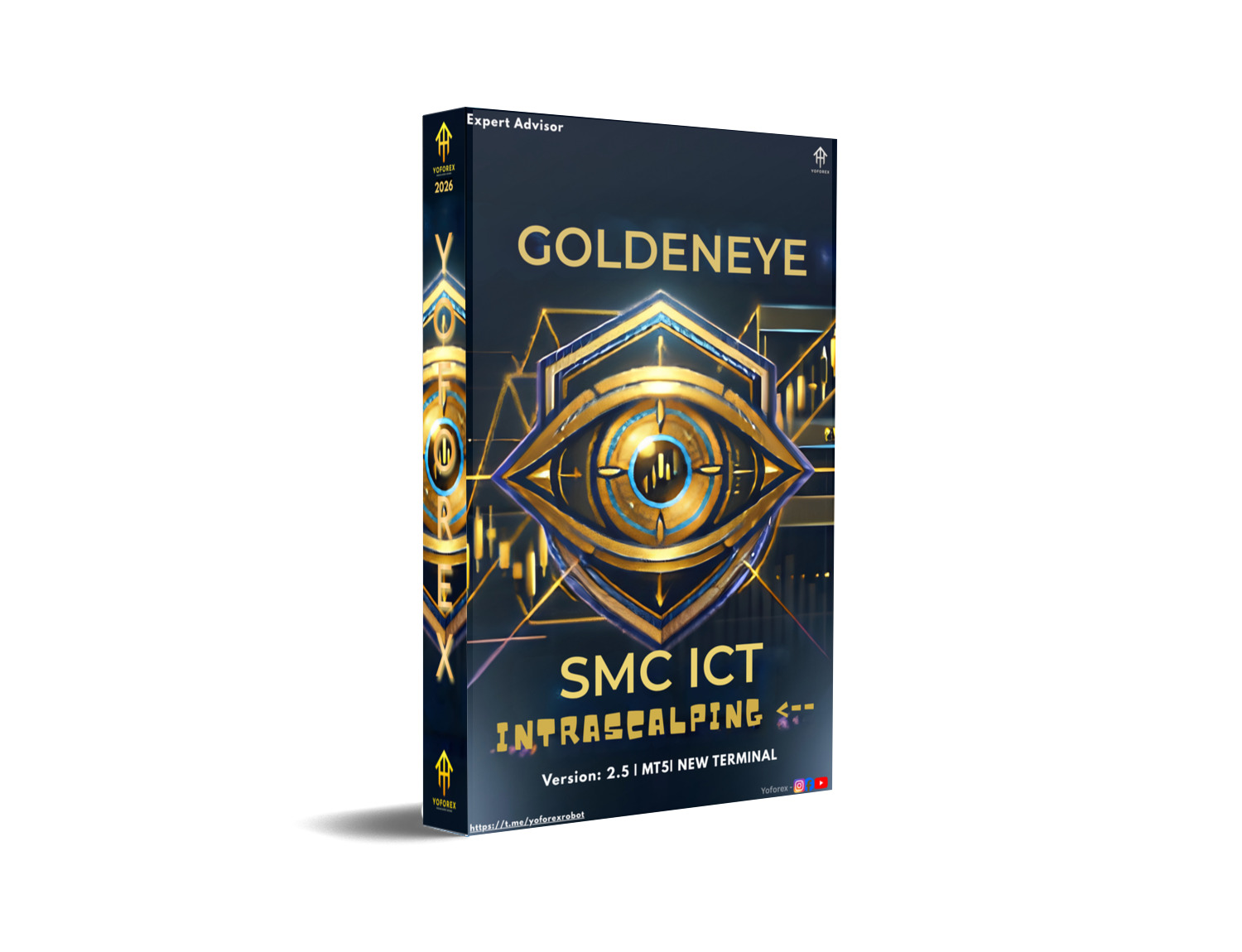 Ict Smc Goldeneye Ea 777 V2.5 MT5