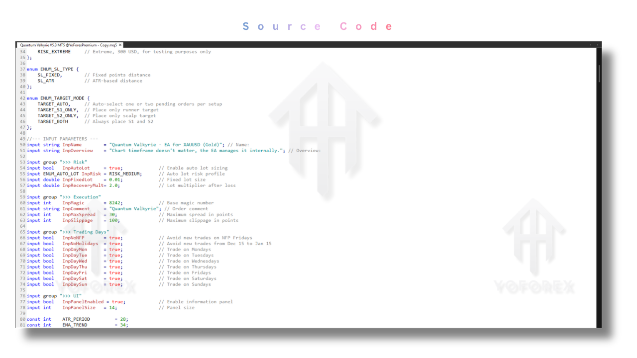 Quantum Valkyrie Source Code V5.3 MT5