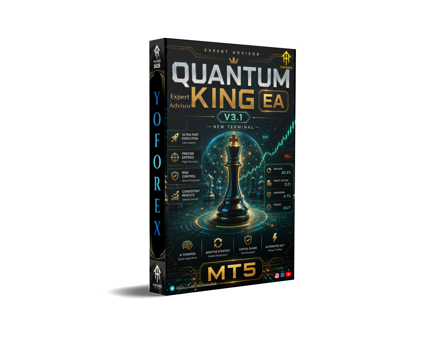 Quantum King EA V3.1 MT5 101 Quantum King EA V3.1 MT5