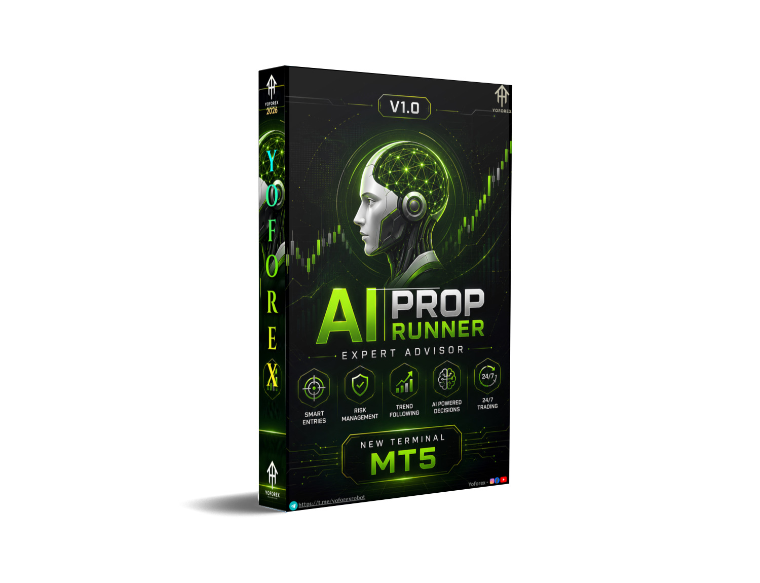 AI Prop Runner Gold EA V1.0 MT5 104 AI Prop Runner Gold EA MT5