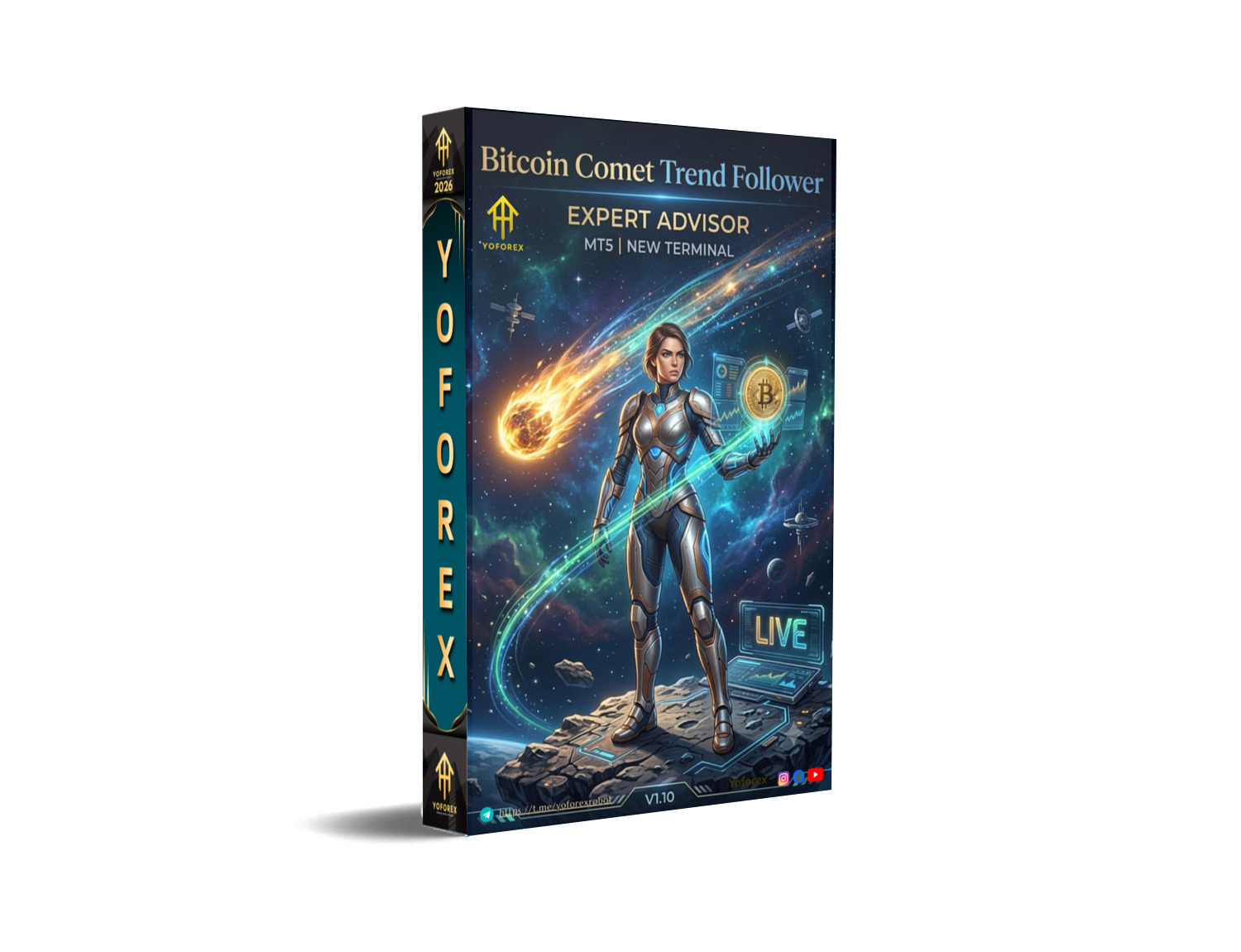 Bitcoin Comet Trend Follower EA V1.10 MT5 101 Bitcoin Comet Trend Follower EA V1.10 MT5