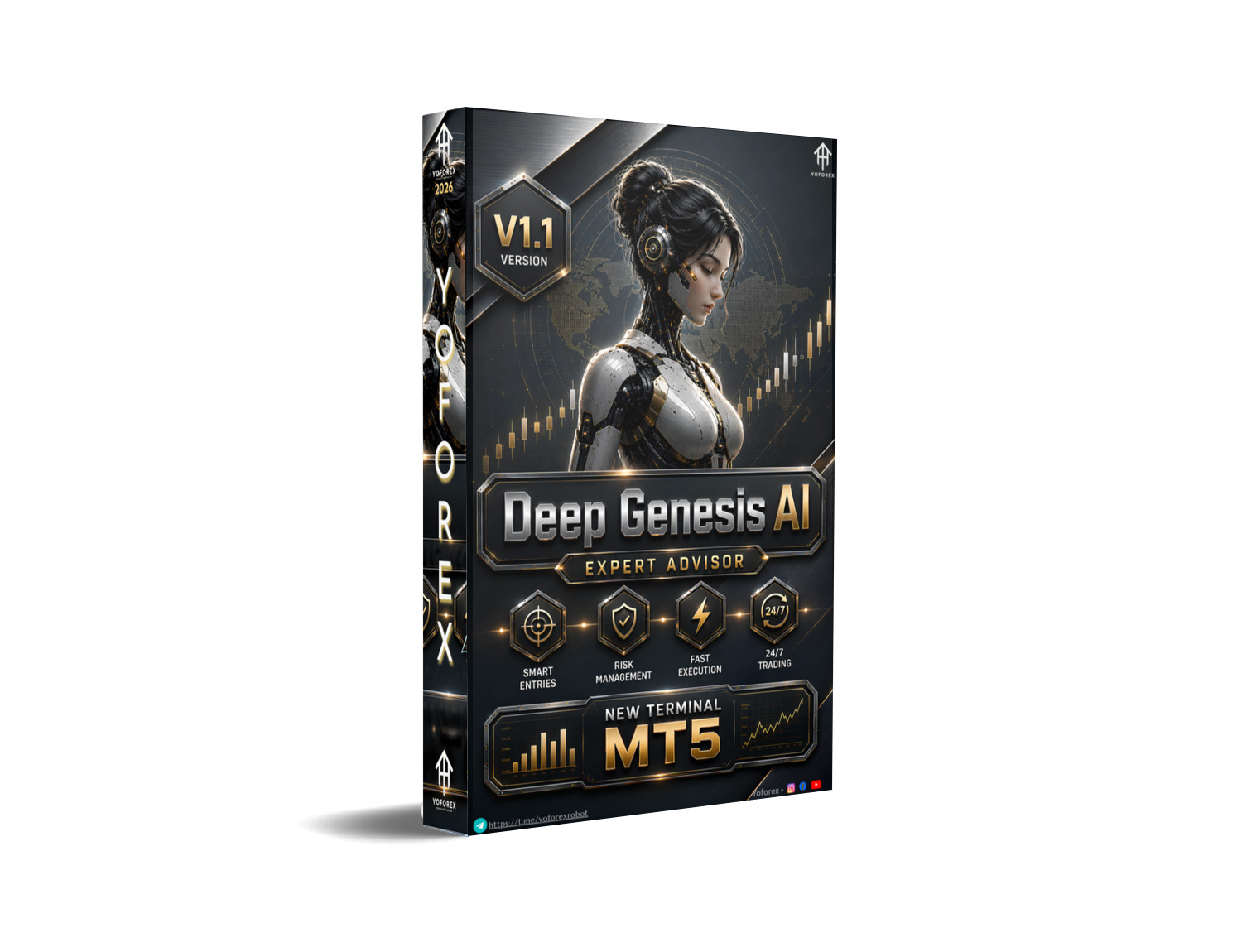 Deep Genesis AI EA V1.1 MT5
