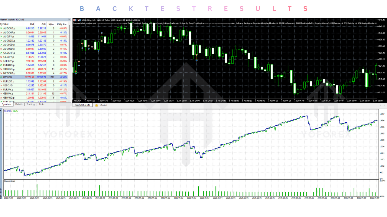 Deeptradelogic Scalper Gold EA V12.3 MT5