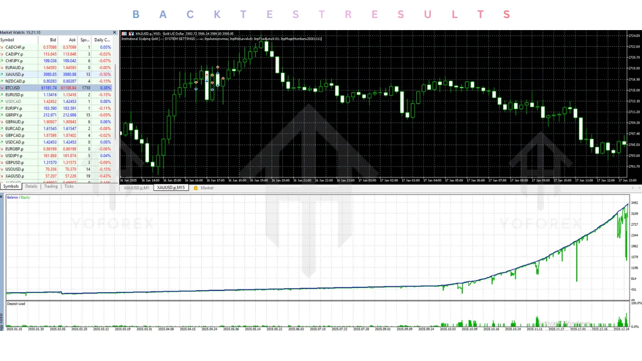 Institutional Scalping Gold EA V1.0 MT5