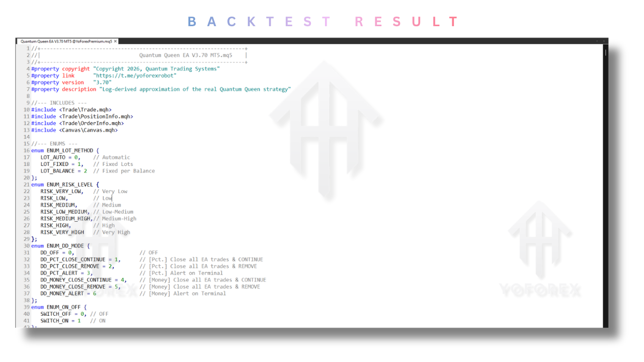 Quantum Queen Source Code V3.70 MT5 2 Quantum Queen Source Code V3.70 MT5