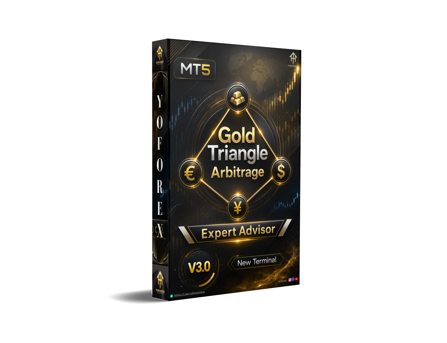 Gold Triangle Arbitrage EA V3.0 MT5